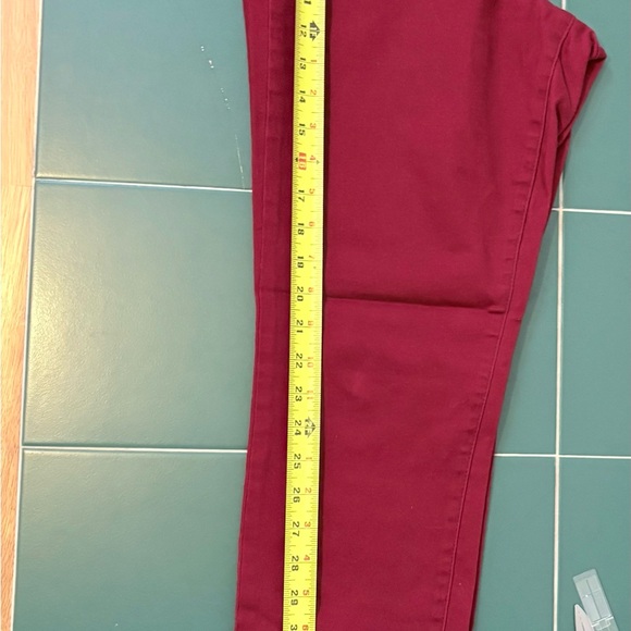 Style & Co. Curvy Skinny Jeans - Raspberry - Picture 5 of 7